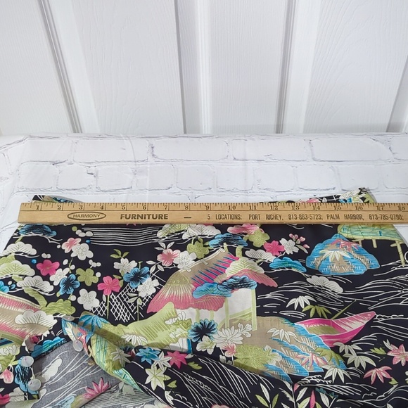 BEAUTIFUL ANNE CARSON 100% SILK ASIAN SKORT SIZE 12 - Picture 6 of 7